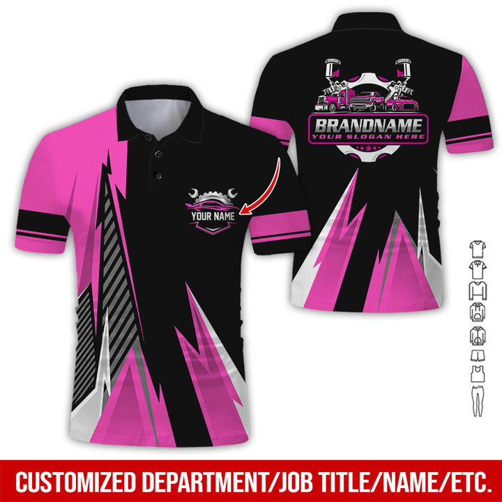 Personalized Name Auto Service All Over Printed Clothes RN211