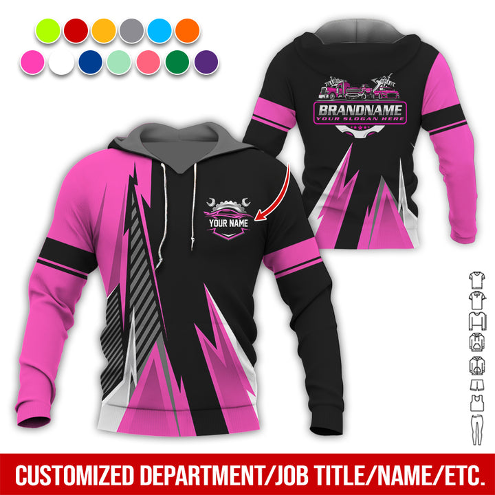 Personalized Name Auto Service All Over Printed Clothes RN211