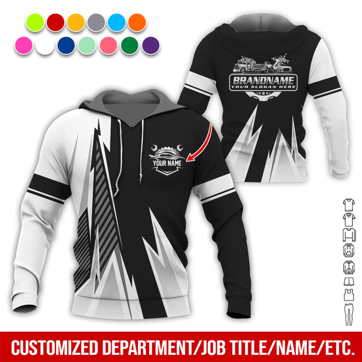 Personalized Name Auto Service All Over Printed Clothes RN211