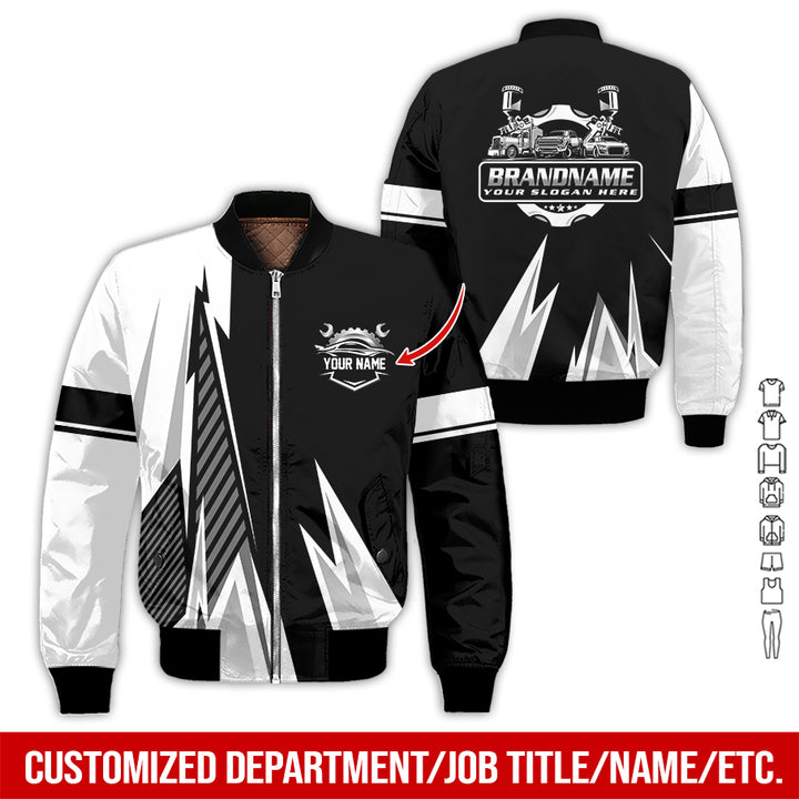 Personalized Name Auto Service All Over Printed Clothes RN211