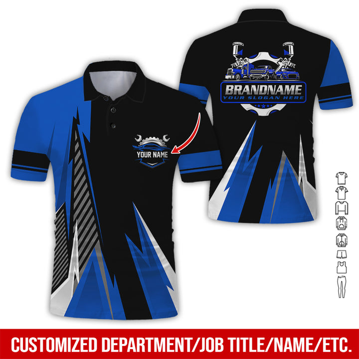 Personalized Name Auto Service All Over Printed Clothes RN211