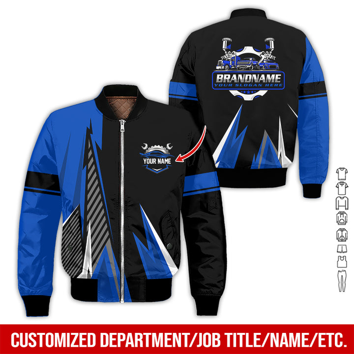 Personalized Name Auto Service All Over Printed Clothes RN211