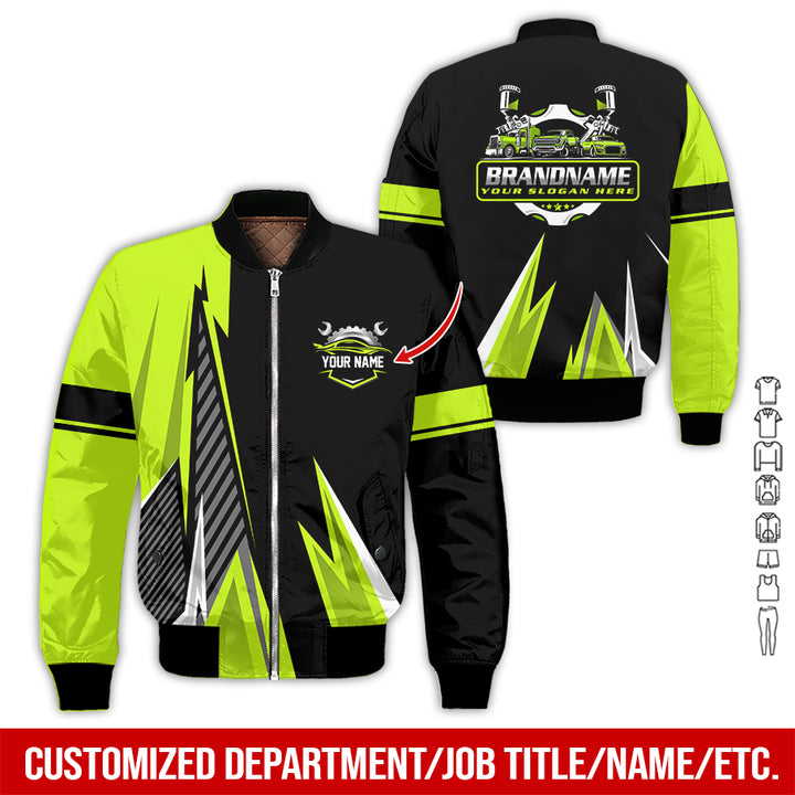 Personalized Name Auto Service All Over Printed Clothes RN211