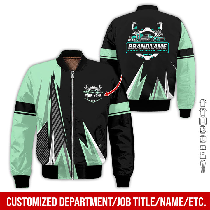 Personalized Name Auto Service All Over Printed Clothes RN211