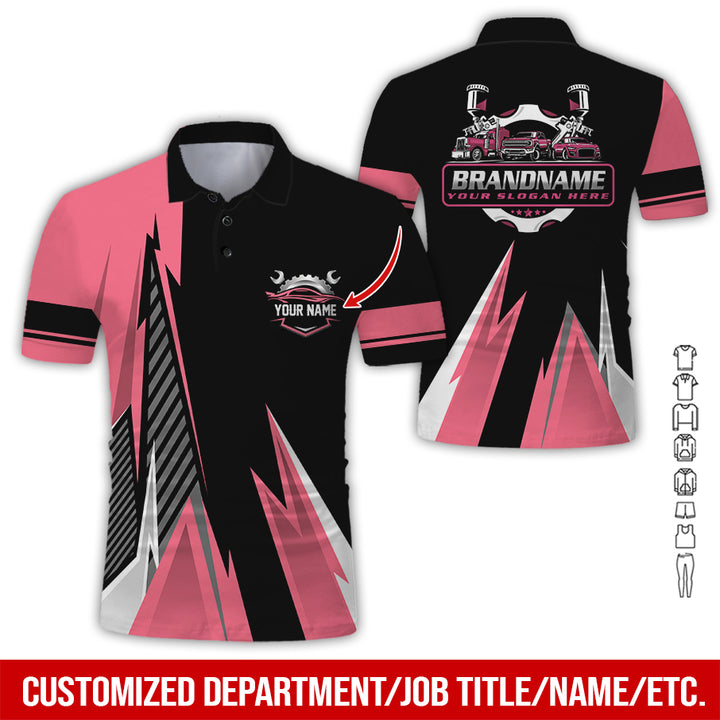 Personalized Name Auto Service All Over Printed Clothes RN211