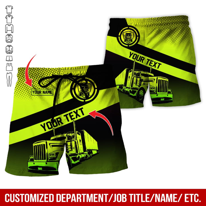Customized Truck Driver Uniform Full Color All Over Printed Clothes AD156