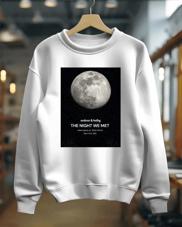 The Night We Met - Personalized Shirt - Couple Anniversary Gift