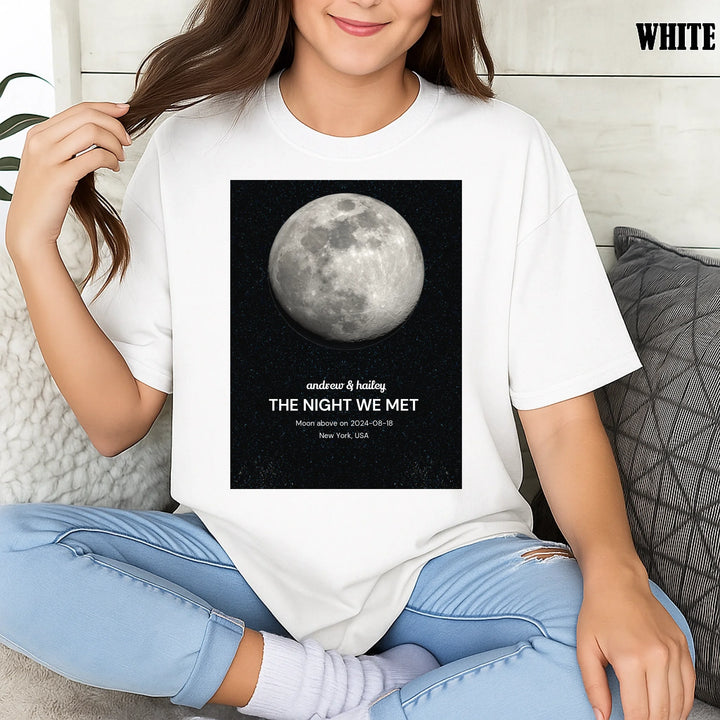 The Night We Met - Personalized Shirt - Couple Anniversary Gift