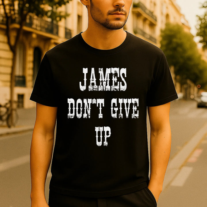 Don't give up – Personalized Shirt – Motivation T-Shirt