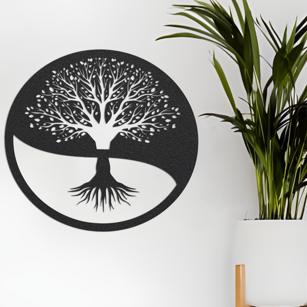 Metal Tree Of Life Wall Sign, Wall Hanging Tree Of Life, Large Metal Sign, Metal Tree Art, Family Tree Of Life, Housewarming Gift