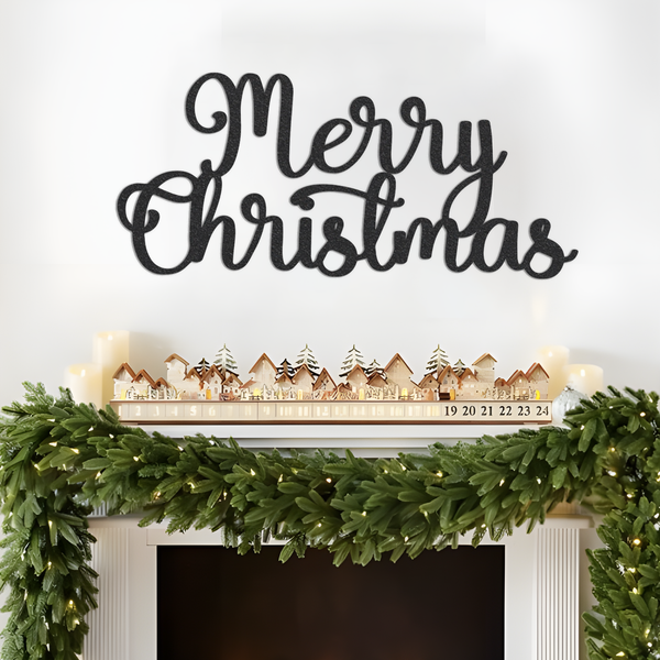 Metal Merry Christmas Sign, Christmas Sign, Metal Christmas Sign, Merry Christmas Decor, Metal Christmas Signs, Christmas Decorations