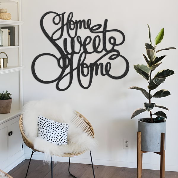 Home Sweet Home Sign, Metal Home Sign, Metal Sign, Metal Words, Home Decor, Home Sign, Entryway Sign, Welcome Sign, Sign for home, Gift