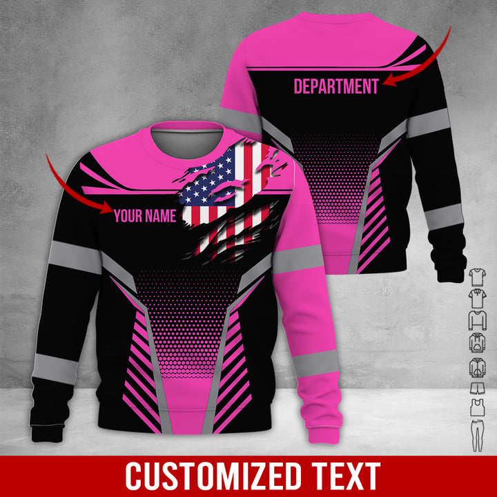 Custom Workwear Style 3D All Over Printed Clothes DV898