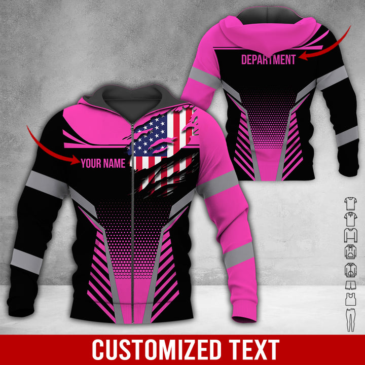 Custom Workwear Style 3D All Over Printed Clothes DV898