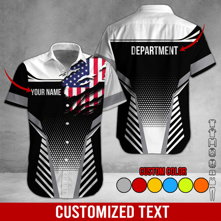 Custom Workwear Style 3D All Over Printed Clothes DV898