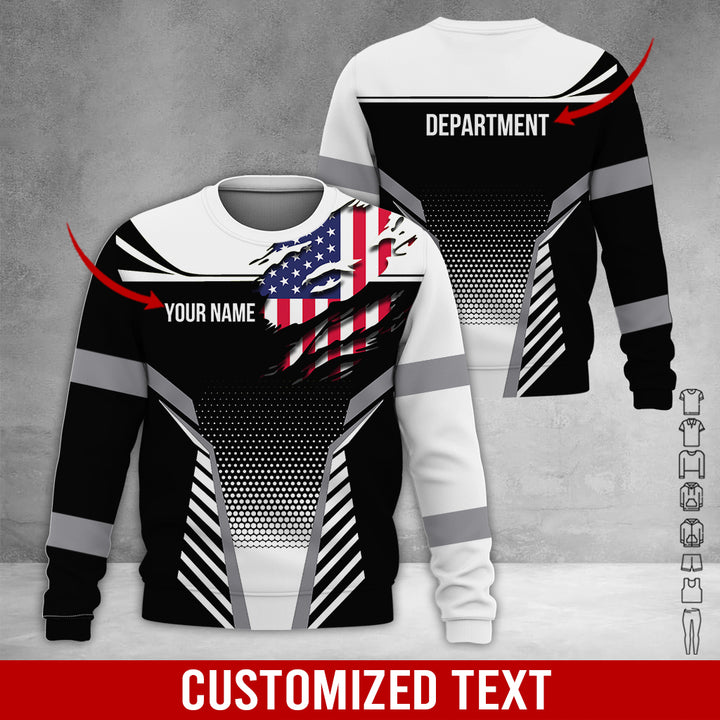 Custom Workwear Style 3D All Over Printed Clothes DV898