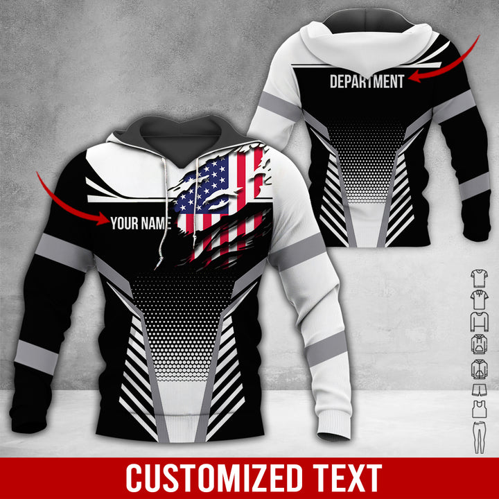 Custom Workwear Style 3D All Over Printed Clothes DV898