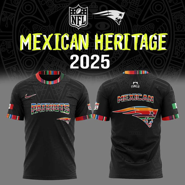 New England Patriots Mexican Heritage Combo Shirt - BW43