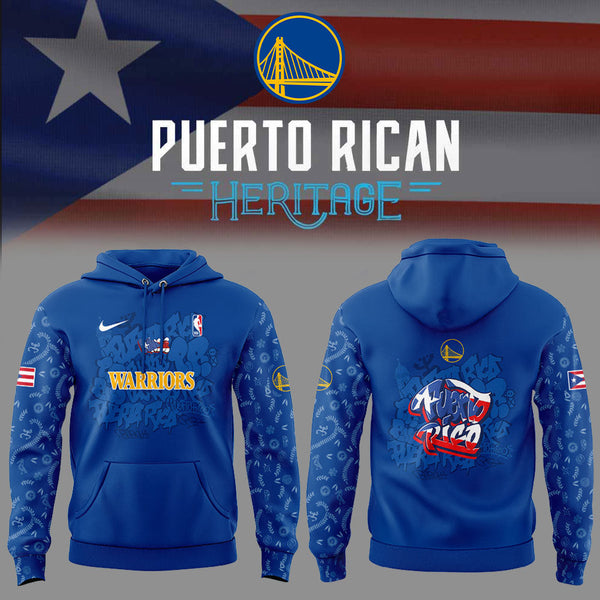 Golden State Warriors Warriors Puerto Rican Heritage 2025 Combo Hoodie - MN48