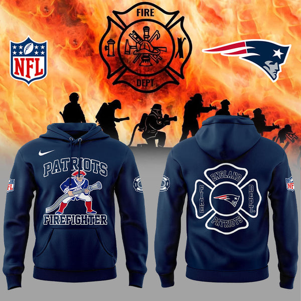 New England Patriots Firefighter Appreciation 2.0.2.5 Hoodie - IY87