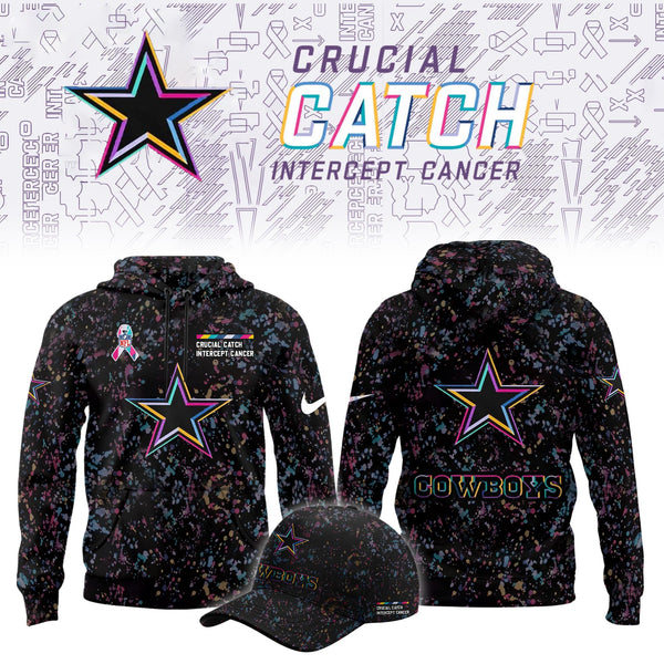 Dallas Cowboys Crucial Catch Limited Hoodie
