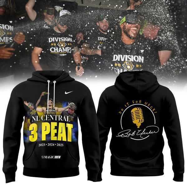 DO IT FOR UECK!The 2025 Brewers playoff merch Hoodie