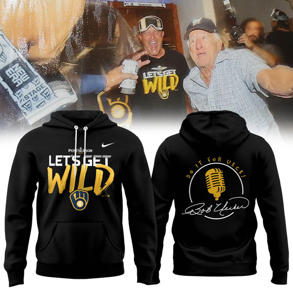 DO IT FOR UECK!The 2025 Brewers playoff merch Hoodie