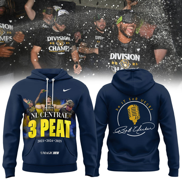 DO IT FOR UECK!The 2025 Brewers playoff merch Hoodie