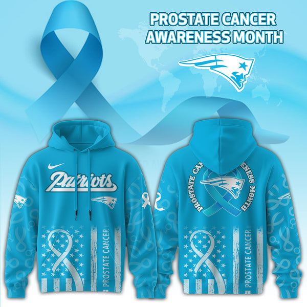 New England Patriots x Prostate Cancer Awareness Hoodie Edition - XG54