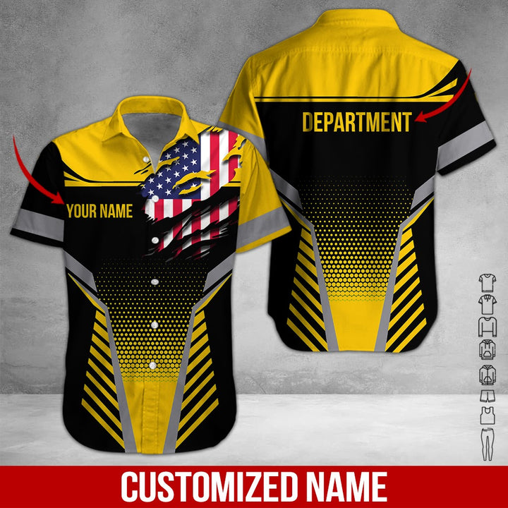 Custom Workwear Style 3D All Over Printed Clothes DV898