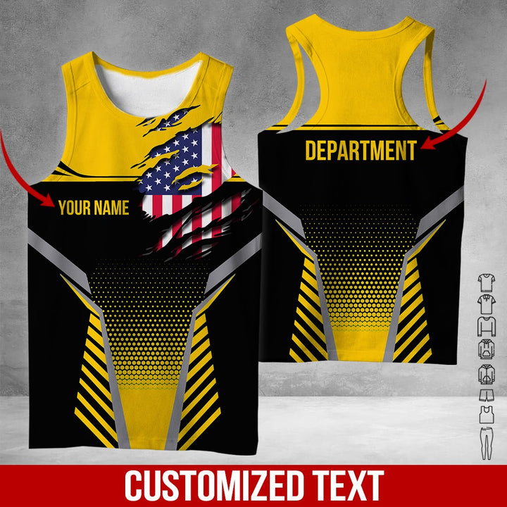Custom Workwear Style 3D All Over Printed Clothes DV898