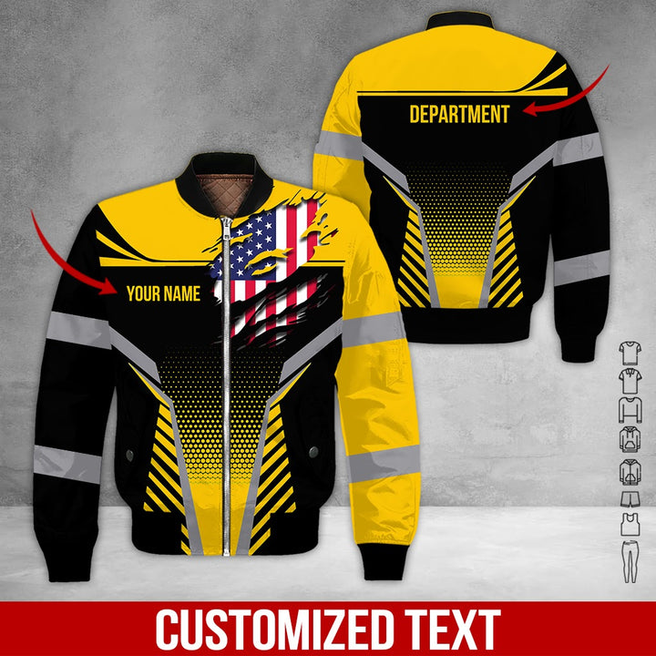 Custom Workwear Style 3D All Over Printed Clothes DV898