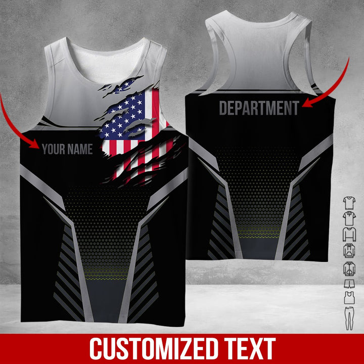 Custom Workwear Style 3D All Over Printed Clothes DV898