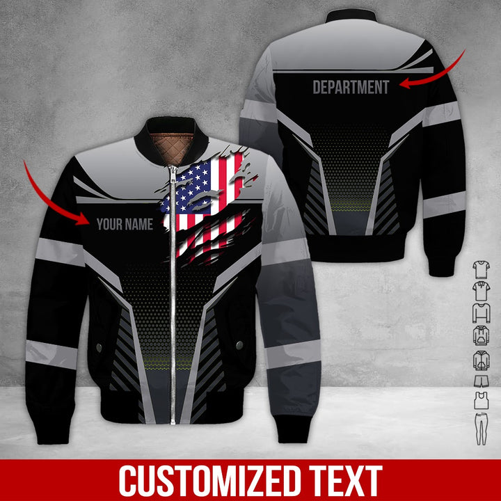 Custom Workwear Style 3D All Over Printed Clothes DV898