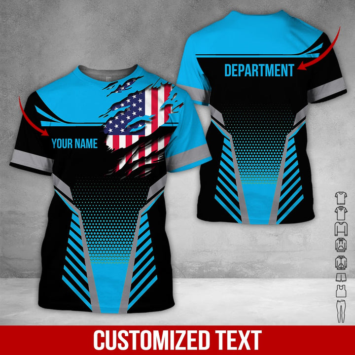 Custom Workwear Style 3D All Over Printed Clothes DV898