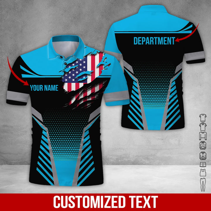 Custom Workwear Style 3D All Over Printed Clothes DV898
