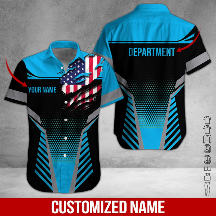 Custom Workwear Style 3D All Over Printed Clothes DV898