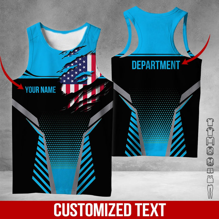 Custom Workwear Style 3D All Over Printed Clothes DV898