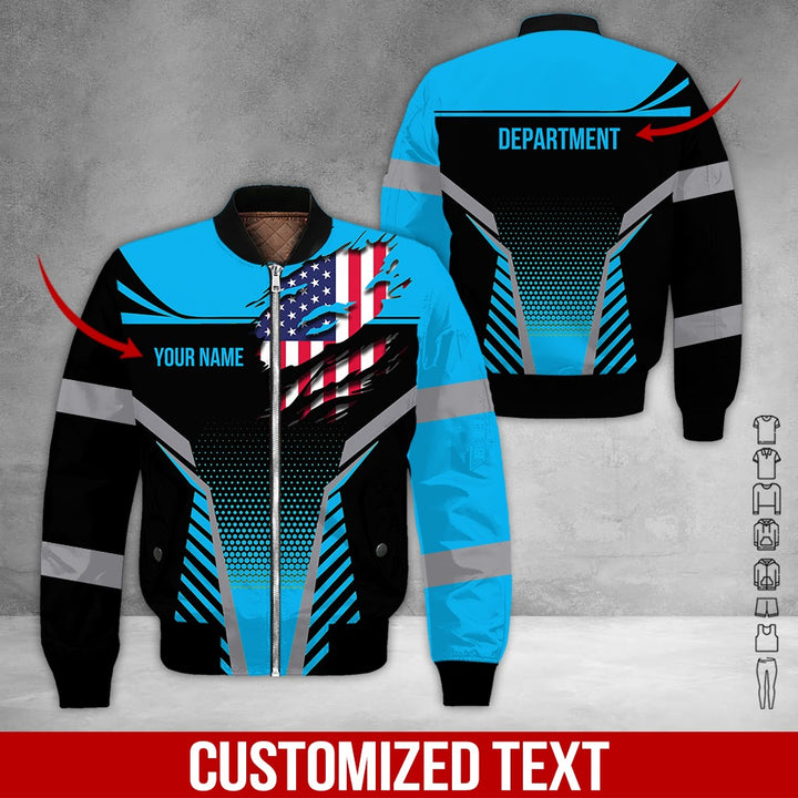 Custom Workwear Style 3D All Over Printed Clothes DV898