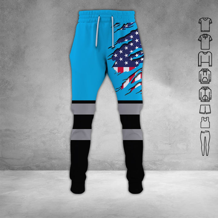 Custom Workwear Style 3D All Over Printed Clothes DV898