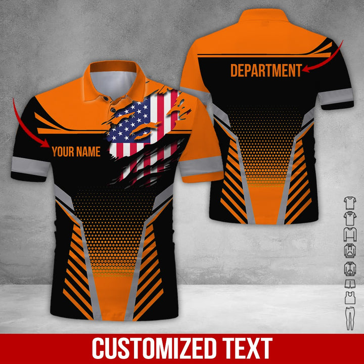 Custom Workwear Style 3D All Over Printed Clothes DV898