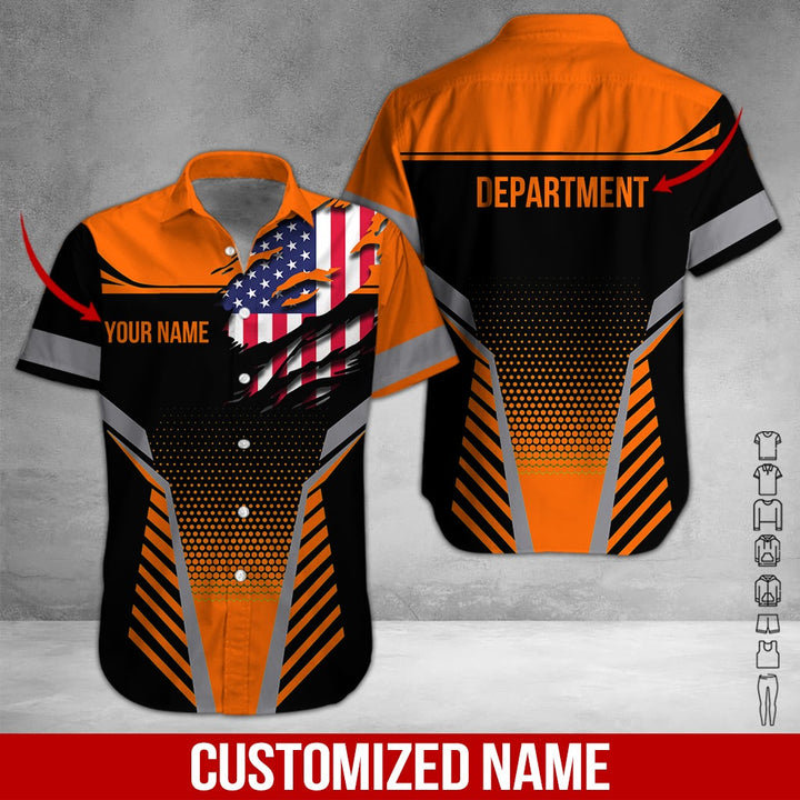 Custom Workwear Style 3D All Over Printed Clothes DV898
