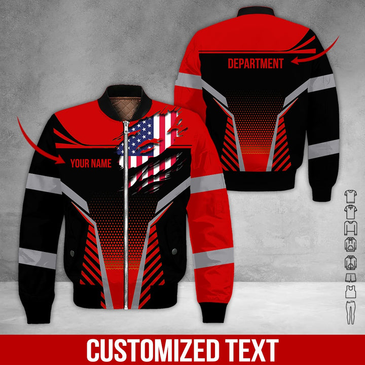 Custom Workwear Style 3D All Over Printed Clothes DV898