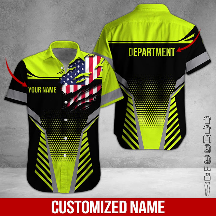 Custom Workwear Style 3D All Over Printed Clothes DV898