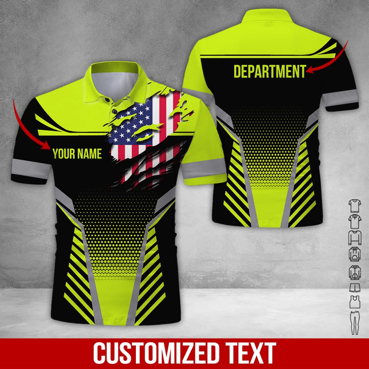 Custom Workwear Style 3D All Over Printed Clothes DV898