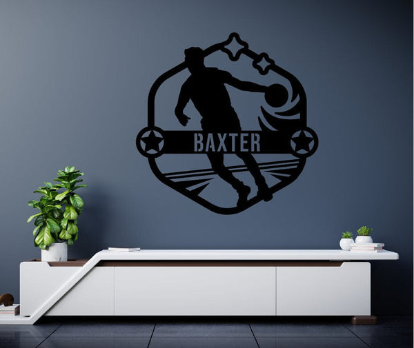 Personalized Handball Metal Wall Art / Hand Ball Wall Decor / Metal Wall Decor / Home Decor