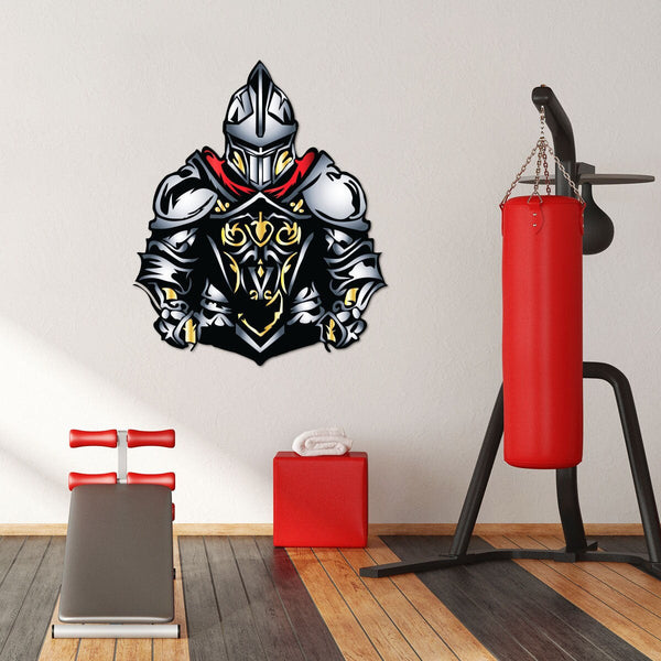 Knight Metal Sign, Medieval Sign, Kids Room Sign, Medieval Gift, Medieval Decor, Man Cave Sign, Metal Knight Sign