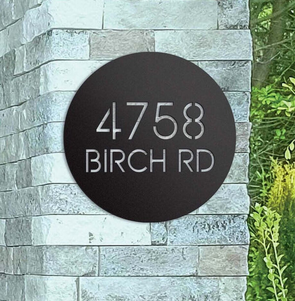 Metal Family Address Sign, Custom Family Address Sign, Metal Family Sign, Address Sign, Address Numbers, Outdoor Sign, Metal Gift