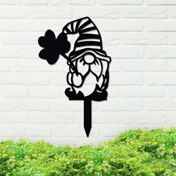 Metal Garden Stake, Garden Stake, Metal Lawn Stake, Garden Tag, Yard Gnome, Garden Decor, Custom Yard Stake, Custom Lawn Stake