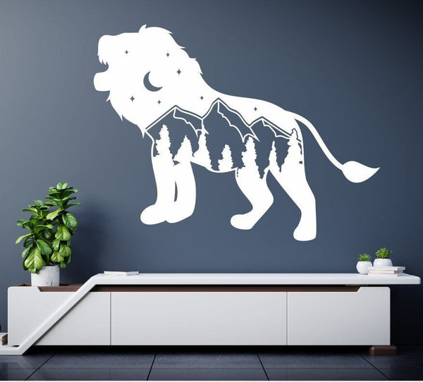 Lion Metal Home Decor / Mountain Lion Wall Art / Mountain Metal Wall Art / Metal Wall Art / Wall Art / Metal Wall Decor